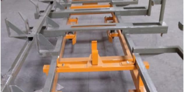 Chariots de transfert & luges de peinture