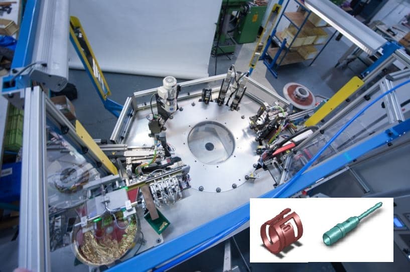 High-speed pin assembly machine
